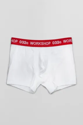 032c WORKSHOP BOXERS White